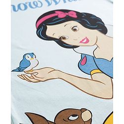 Pine Kids Disney Single Jersey Knit Frill Sleeves Night With Disney Princess Graphics - Light Blue