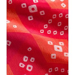 Pine Kids Woven Half Sleeves Printed Choli Lehenga Set with Dupatta - Multicolor