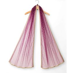 Pine Kids Woven Half Sleeves Embroidered Choli Lehenga Set With Dupatta - Multicolour
