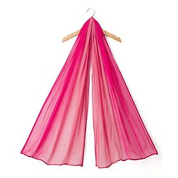 Pine Kids Woven Half Sleeves Floral Printed & Embroidered Choli Lehenga Set with Dupatta - Pink