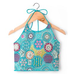Pine Kids Woven Sleeveless Lehenga Choli Set With Sequin Detailing & Dupatta - Teal Blue