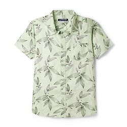 Pine Kids Woven Half Sleeves Shirt with Tropical Theme Print - Multicolor