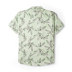 Pine Kids Woven Half Sleeves Shirt with Tropical Theme Print - Multicolor