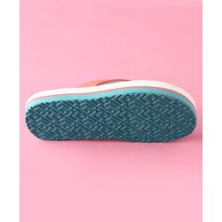 Pine Kids Slip On Tropical Theme Printed Flip Flops - Multicolour