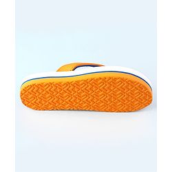 Pine Kids Slip On Flip Flops with Coconut Tree Print - Blue