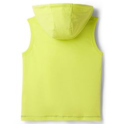 Pine Kids Cotton Knit Sleeveless Cut & Sew Hooded T-Shirt - Multicolor