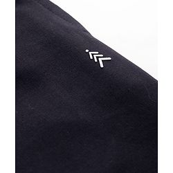 Pine Kids Knit Full Length Solid Lounge Pant - Black