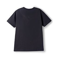 Pine Kids Marvel Single Jersey Knit Half Sleeves T-Shirt With Spider-Man Graphics - Black