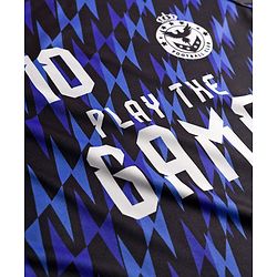 Pine Active Knit Half Sleeves Sports Theme Printed T-Shirt - Navy Blue