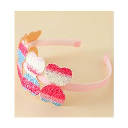 Pine Kids Free Size Hair Band With Butterfly Applique - Multicolour