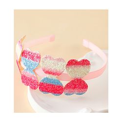 Pine Kids Free Size Hair Band With Butterfly Applique - Multicolour
