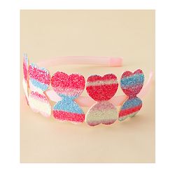 Pine Kids Free Size Hair Band With Butterfly Applique - Multicolour