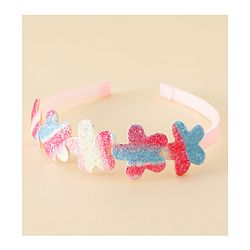 Pine Kids Free Size Hair Band With Floral Applique - Multicolour