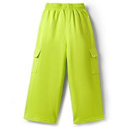 Pine Kids Knit Full Length Solid Lounge Pant - Lime Green
