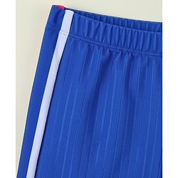 Pine Active Solid Swimming Trunk With Cap - Blue