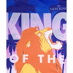 Pine Kids Disney Single Jersey Knit Half Sleeves T-Shirt With Lion King Graphics - Blue