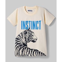 Pine Kids Cotton Knit T-Shirts Graphic Print Round Neck Half Sleeves Multi Colors 4-5 Years