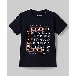 Pine Kids Cotton Knit T-Shirts Graphic Print Round Neck Half Sleeves Multi Colors 4-5 Years