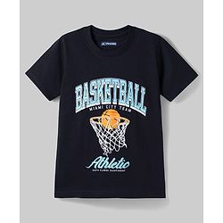Pine Kids Cotton Knit T-Shirts Graphic Print Round Neck Half Sleeves Multi Colors 4-5 Years
