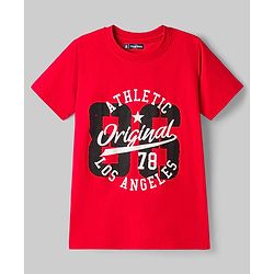 Pine Kids Cotton Knit T-Shirts Half Sleeves Round Neck Graphic Print Multi Colors 5-6 Years