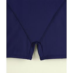 Pine Active Sleeveless Cut N Sew  Legged Swimsuit - Navy Blue