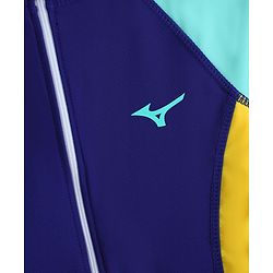 Pine Active Raglan Full Sleeves Legged Swimsuit - Navy Blue