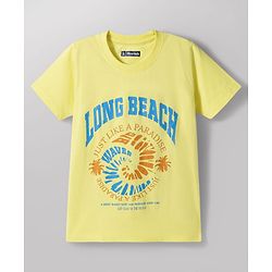 Pine Kids Cotton Knit T-Shirts Half Sleeves Graphic Print Multi Colors 5-6 Years