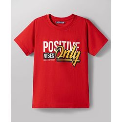 Pine Kids Cotton Knit T-Shirts Half Sleeves Graphic Print Multi Colors 5-6 Years