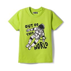 Pine Kids Cotton Knit Half Sleeves Printed T-Shirt Pack of 5 - Multicolor