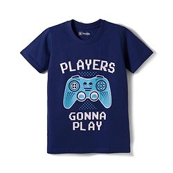 Pine Kids Cotton Knit Half Sleeves Printed T-Shirt Pack of 5 - Multicolor
