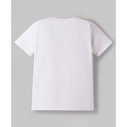 Pine Kids Cotton Knit Half Sleeves T-Shirts With Text & Beach Print Pack of 3 - Multicolor