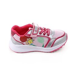 Pine Kids Disney Velcro Closure Sneakers with Ariel Graphic - Pink