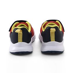 Pine Kids Marvel Velcro Closure Sneakers with Patch Detailing - Red & Blue