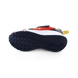 Pine Kids Marvel Velcro Closure Sneakers with Patch Detailing - Red & Blue