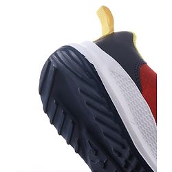 Pine Kids Marvel Velcro Closure Sneakers with Patch Detailing - Red & Blue