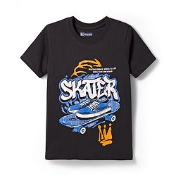 Pine Kids Cotton Knit T-Shirts Half Sleeves Printed Multi Colors Pack of 3 5-6 Years