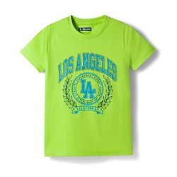 Pine Kids Cotton Knit Half Sleeves T-Shirts with Text Print Pack of 3 - Multicolor