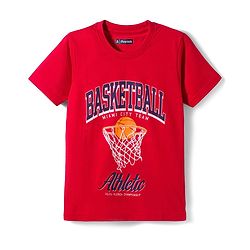 Pine Kids Cotton Knit Half Sleeves T-Shirts with Sport Print Pack of 3 - Multicolor