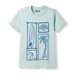 Pine Kids Cotton Knit Half Sleeves T-Shirts with Tiger & Tree Print Pack of 3 - Multicolour