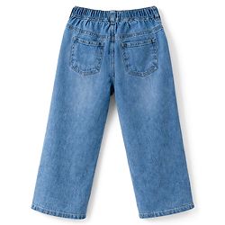 Pine Kids Denim Woven Full Length Distressed Jeans - Blue