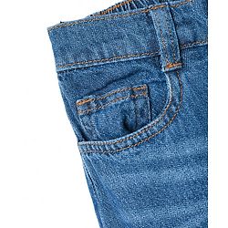 Pine Kids Denim Woven Solid Full Length Jeans - Blue