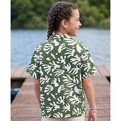 Pine Kids Cotton Knit Half Sleeves Printed Shirt & Sleeveless T-Shirt - Multicolor
