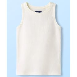 Pine Kids Cotton Knit Half Sleeves Printed Shirt & Sleeveless T-Shirt - Multicolor