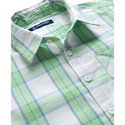Pine Kids Cotton Woven Half Sleeves Checkered Shirt - Multicolor