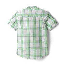 Pine Kids Cotton Woven Half Sleeves Checkered Shirt - Multicolor