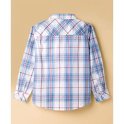 Pine Kids Cotton Woven Full Sleeves Checks Shirt - Multicolor