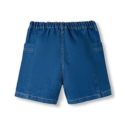 Pine Kids Denim Woven  Washed Above Knee Length Skorts - Blue