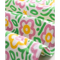 Pine Kids Cotton Woven One Piece Dresses/Frocks Floral Print Multi color 4-5 Years
