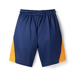Pine Active Knit Sleeveless Athleisure T-Shirt & Shorts With 18 Number Print - Navy Blue