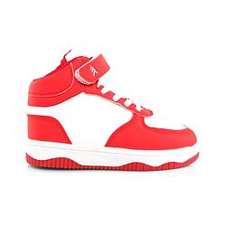 Pine Kids Velcro Closure Solid Sneaker Shoes - Red